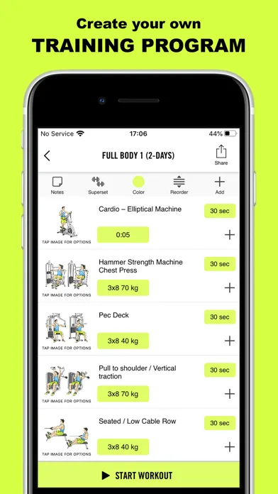 Workout Planner - Gym Life screenshot 3