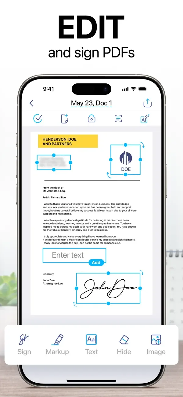 iScanner: PDF Document Scanner screenshot 3
