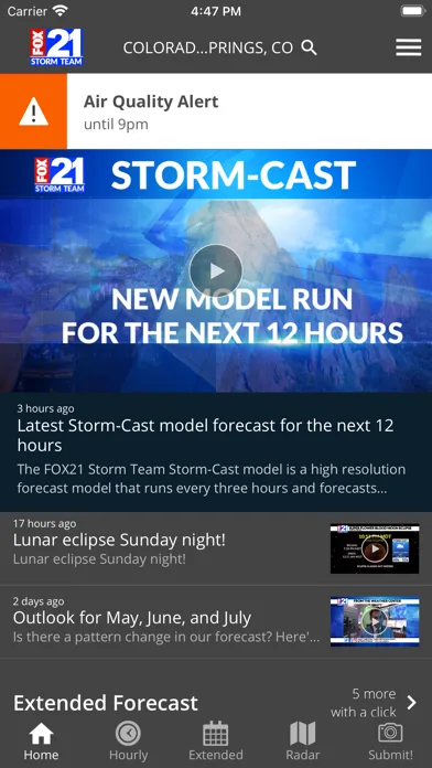 FOX21 Weather screenshot 1