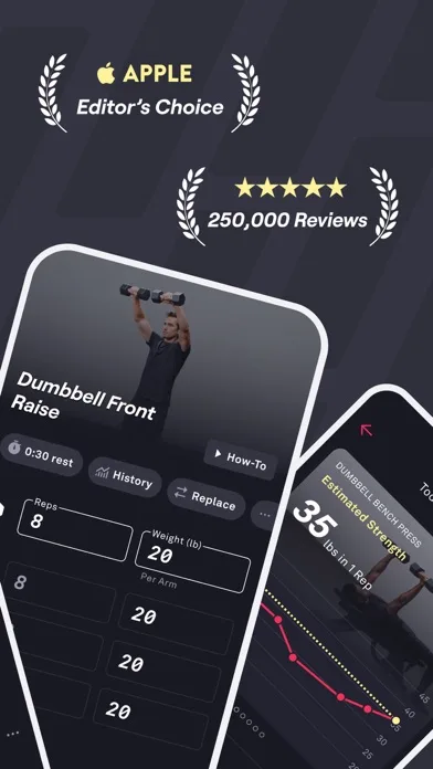 Fitbod: Gym & Fitness Planner screenshot 2