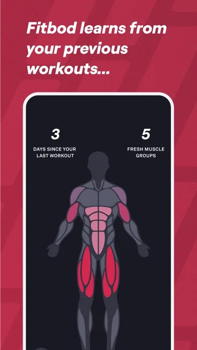 Fitbod: Gym & Fitness Planner screenshot 3