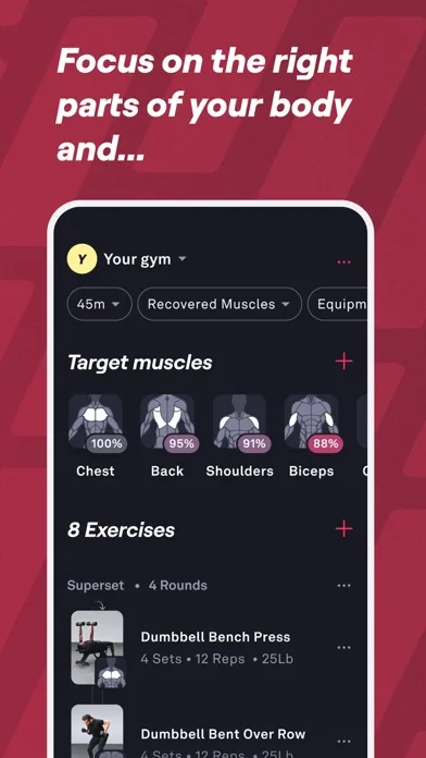 Fitbod: Gym & Fitness Planner screenshot 5