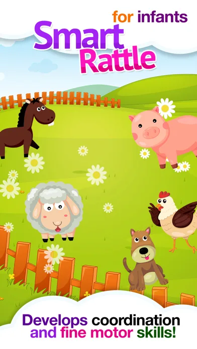 Smart Baby Rattle: Infant & Toddler Learning Games screenshot 1