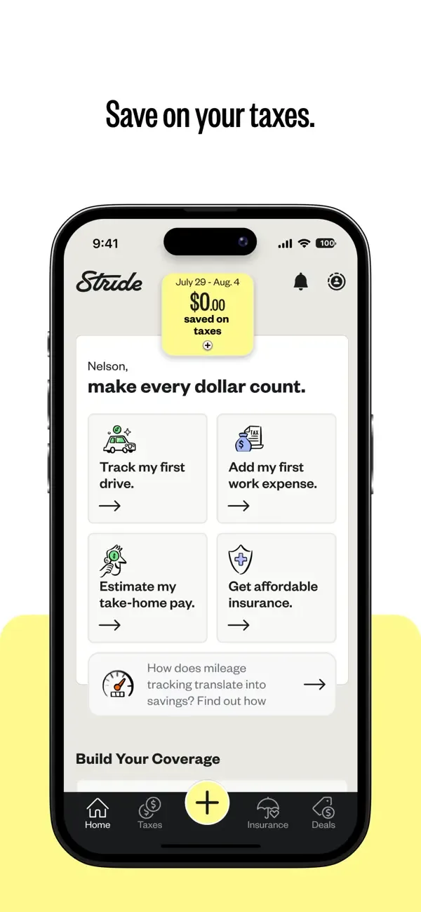 Stride: Mileage & Tax Tracker screenshot 3