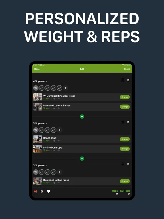 Gym Workout Planner - Gym Plan screenshot 4