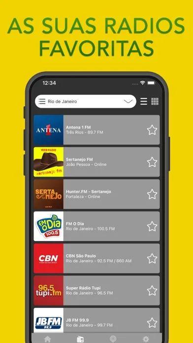 Radio FM Brasil: Radios Online screenshot 1