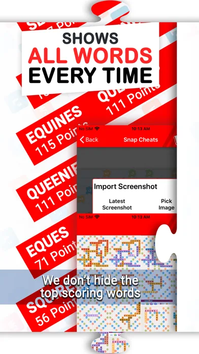 Snap Cheats for Words Friends screenshot 4