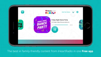 iHeartRadio Family screenshot 1
