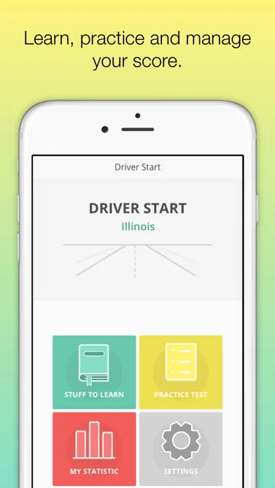 Illinois DMV - IL Permit test screenshot 1