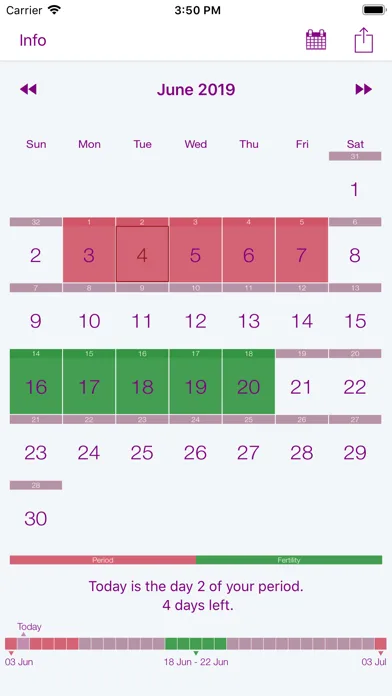 My Period Calendar screenshot 5