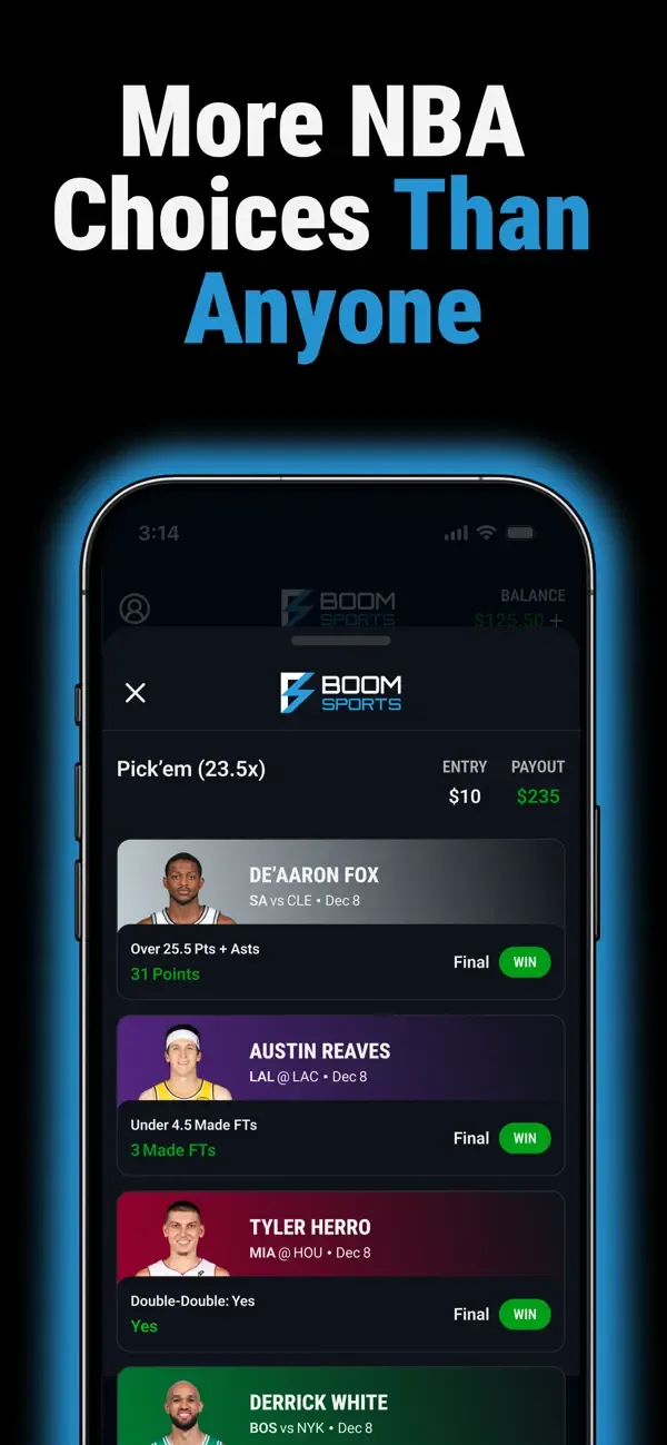 Boom – Sports Picks & Games screenshot 3