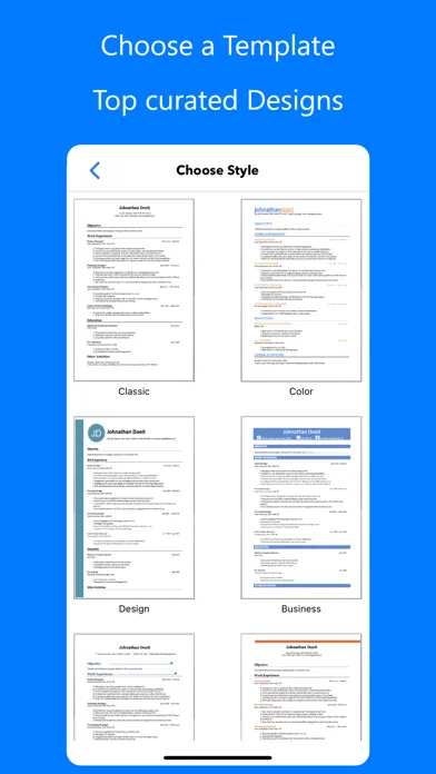Resume Builder⁺ screenshot 2
