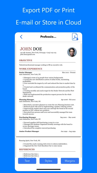 Resume Builder⁺ screenshot 3
