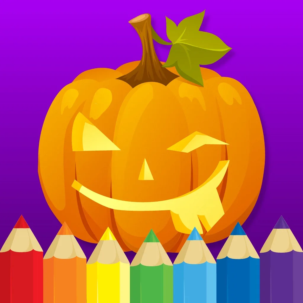 Coloring book : Draw Halloween