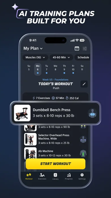 Gymverse: AI Gym Workout Plans screenshot 2