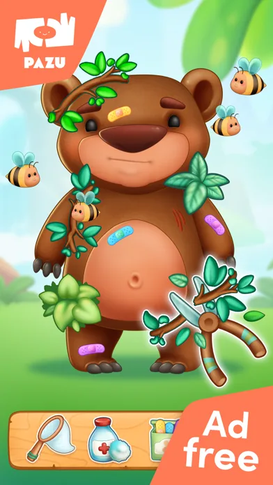 Jungle Vet Care Games For Kids screenshot 1