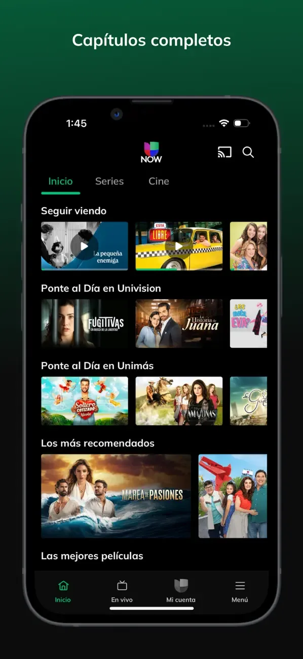 Univision Now screenshot 3