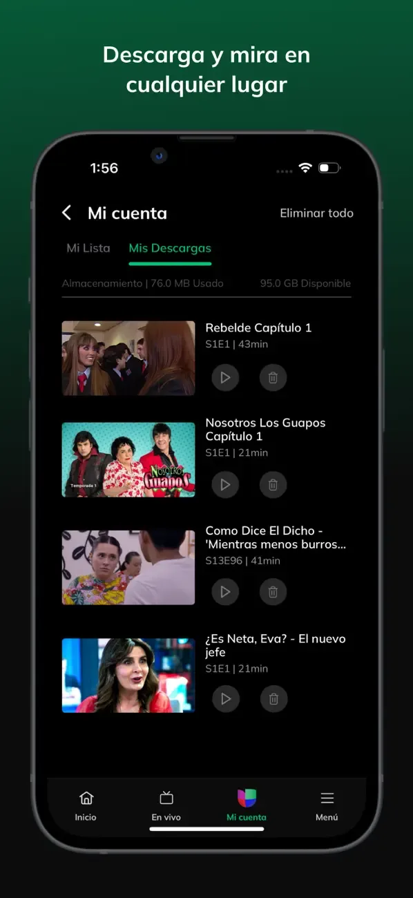 Univision Now screenshot 4