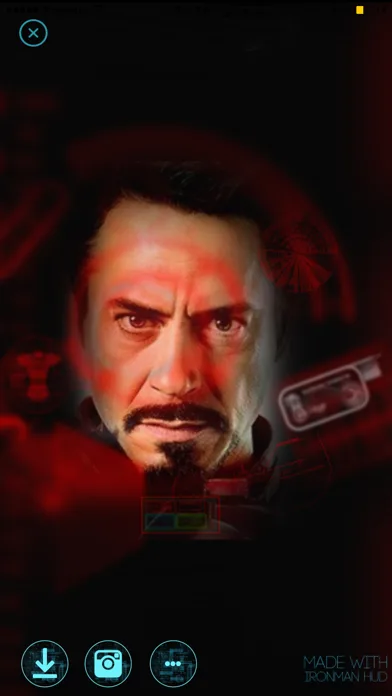 HUD - Heads Up Display Iron Man Edition Overlay HUD Over Image screenshot 2