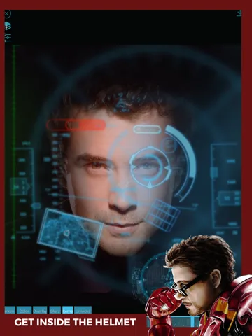 HUD - Heads Up Display Iron Man Edition Overlay HUD Over Image screenshot 5