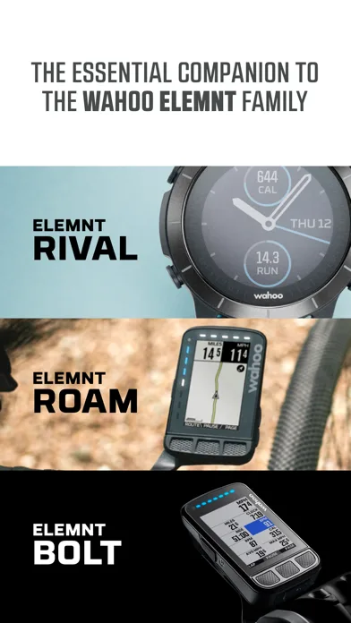 Wahoo ELEMNT Companion screenshot 1
