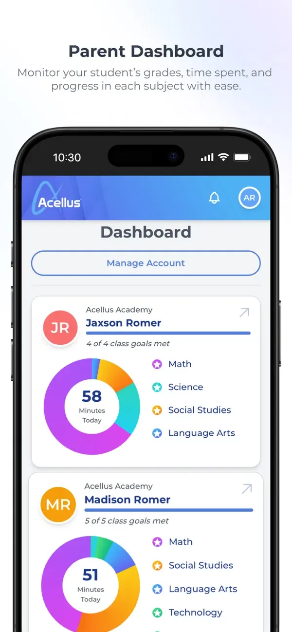 Acellus screenshot 1