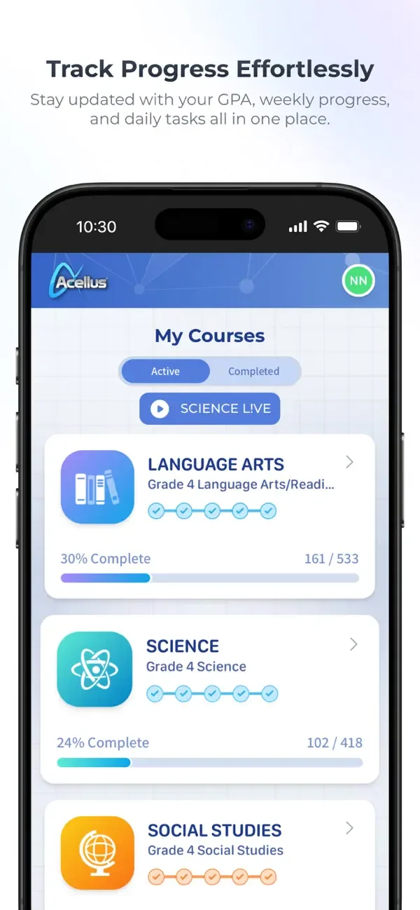 Acellus screenshot 2