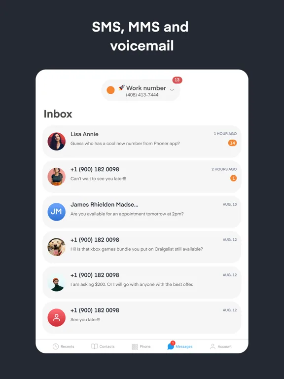 Phoner: Second Phone Number screenshot 5