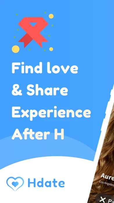 #1 Herpes Dating App - HDate! screenshot 1