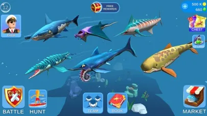 Sea Monster City - Battle Game screenshot 2