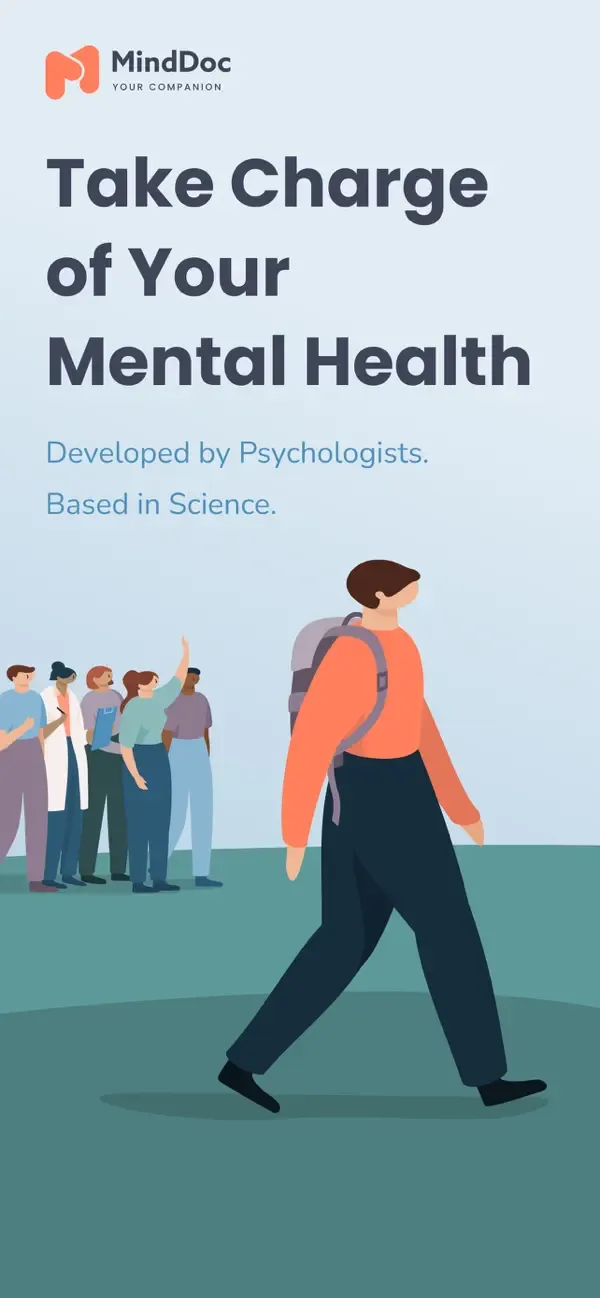 MindDoc: Mental Health Support screenshot 1