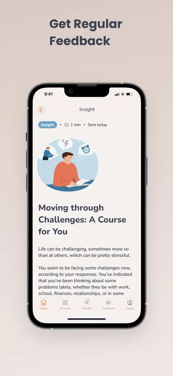 MindDoc: Mental Health Support screenshot 4