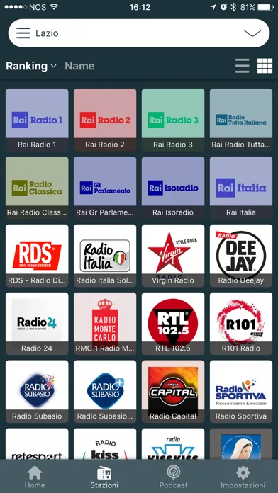 Radio FM Italia Online screenshot 1
