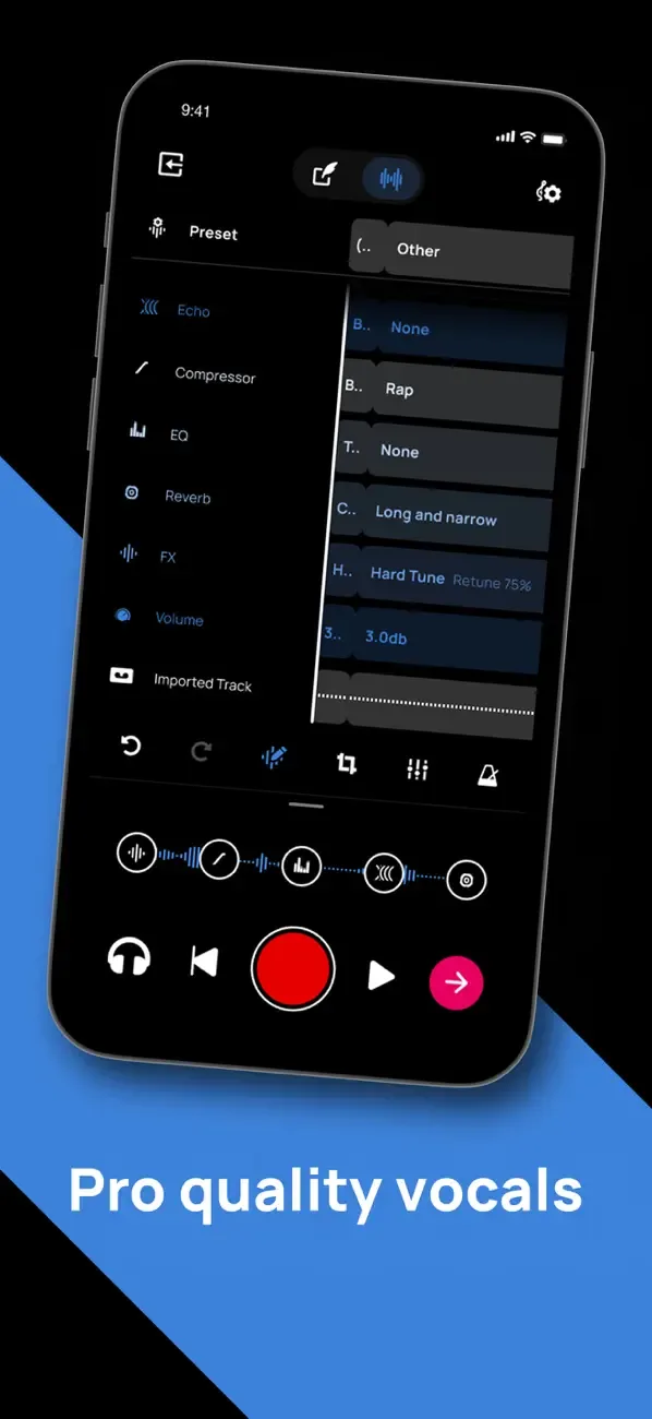 Voloco: Vocal Recording Studio screenshot 5