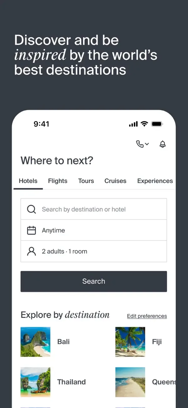 Luxury Escapes: Travel Deals screenshot 2