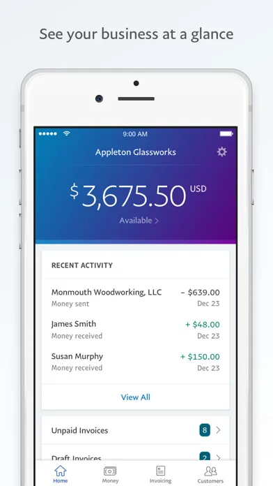 PayPal Business screenshot 1