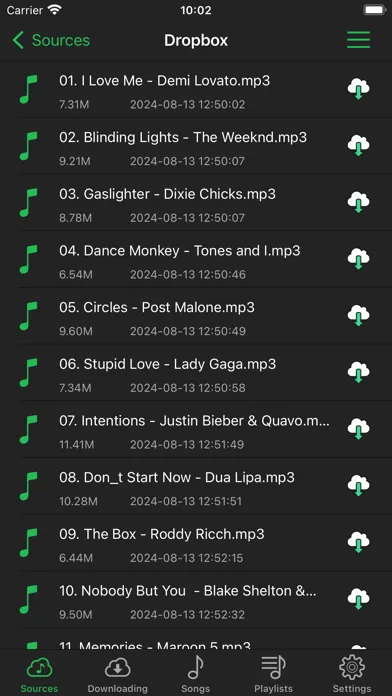 Cloud Music Player - Listener screenshot 1