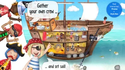 Tiny Pirates: Toddler's App screenshot 1