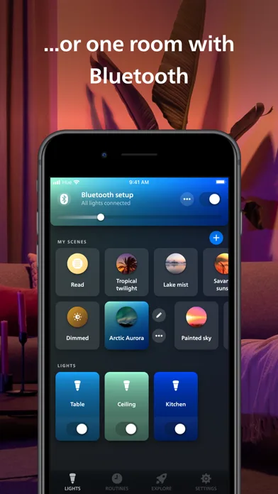 Philips Hue screenshot 3