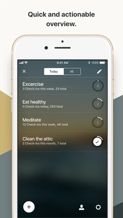 Today Habit tracker screenshot 5