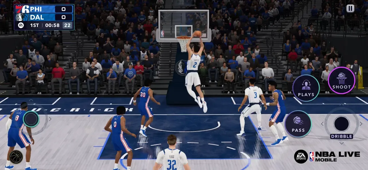 EA SPORTS™ NBA LIVE Mobile screenshot 1