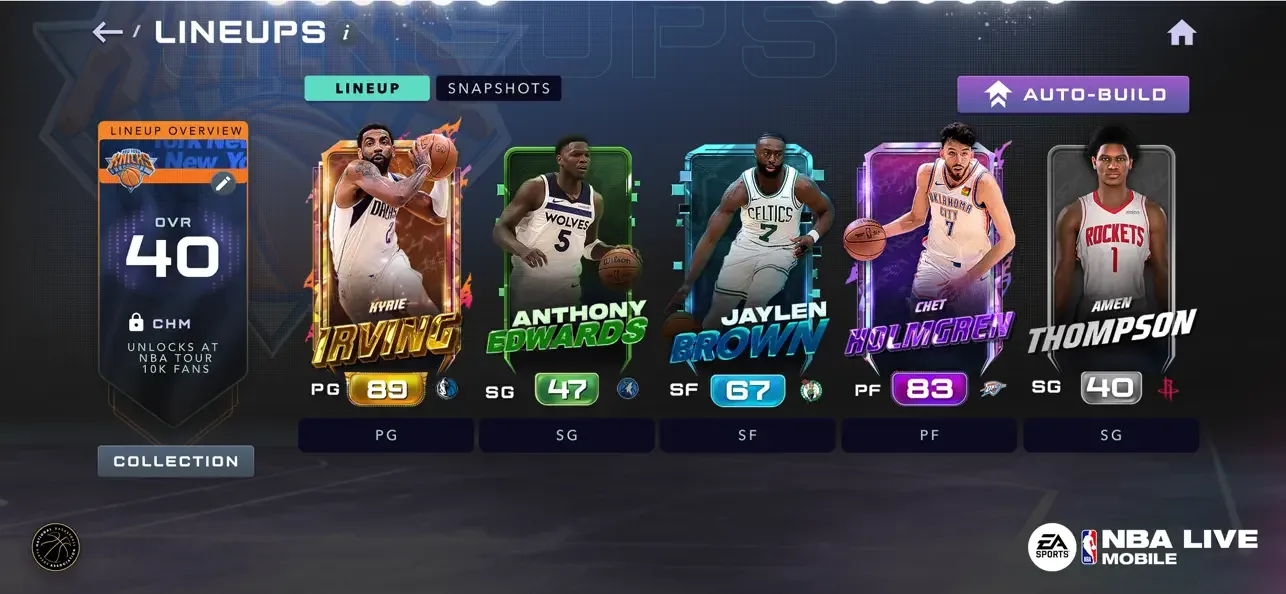 EA SPORTS™ NBA LIVE Mobile screenshot 2