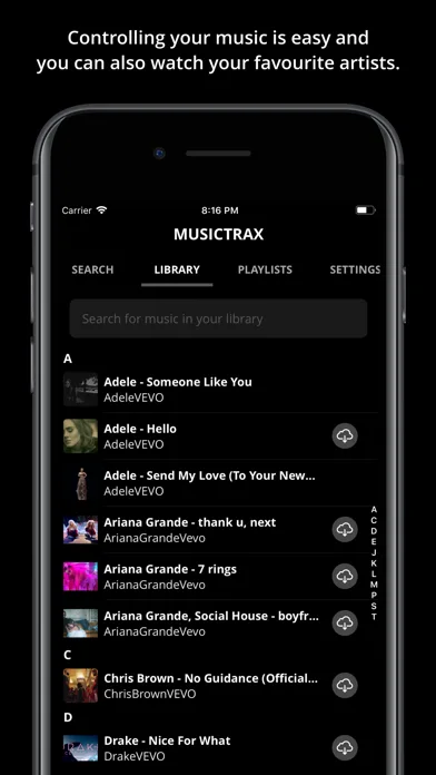 Musictrax - Unlimited Music screenshot 2