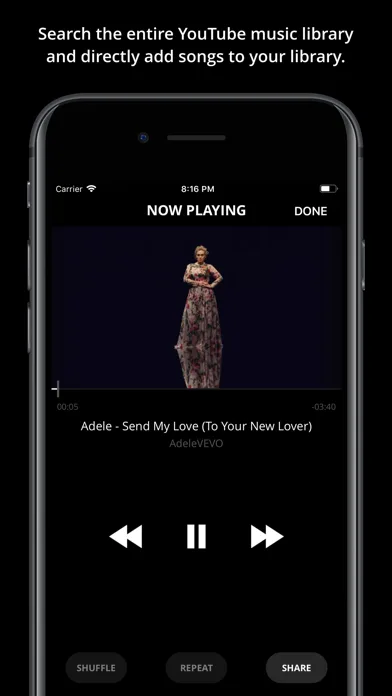 Musictrax - Unlimited Music screenshot 3