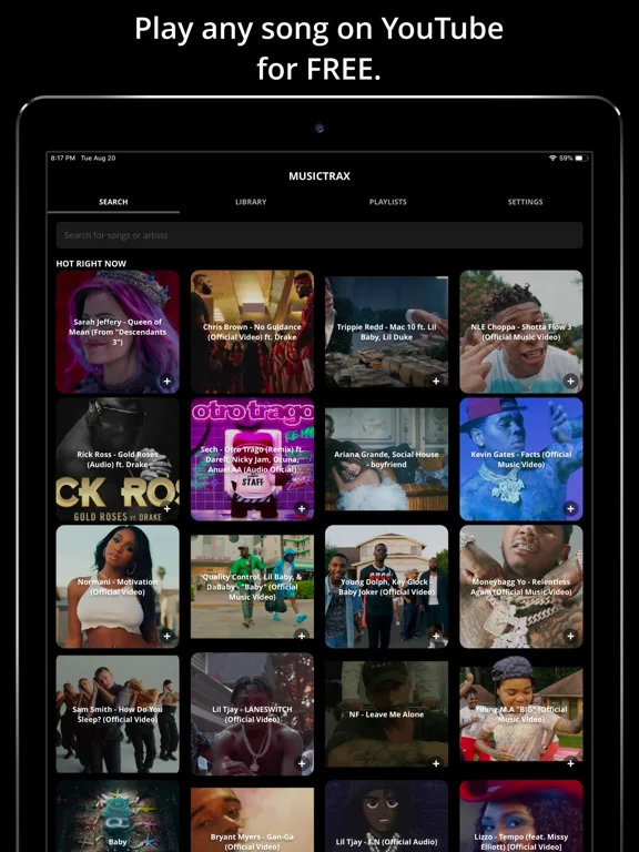 Musictrax - Unlimited Music screenshot 5