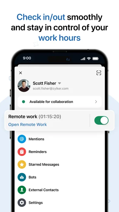 Zoho Cliq - Team Communication screenshot 1