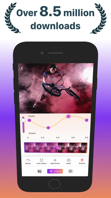 SloMo Slow Motion Video Editor screenshot 1