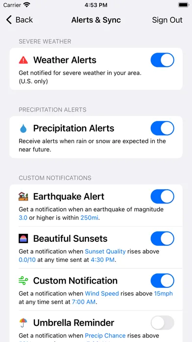 Forecast Bar - Weather + Radar screenshot 5