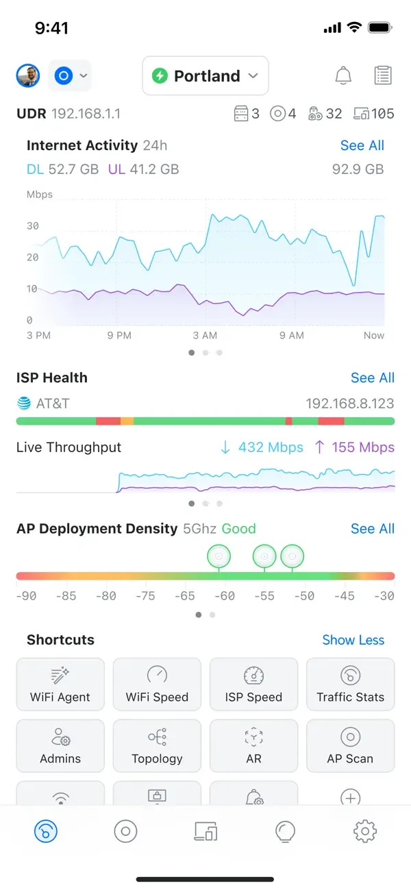 UniFi screenshot 1