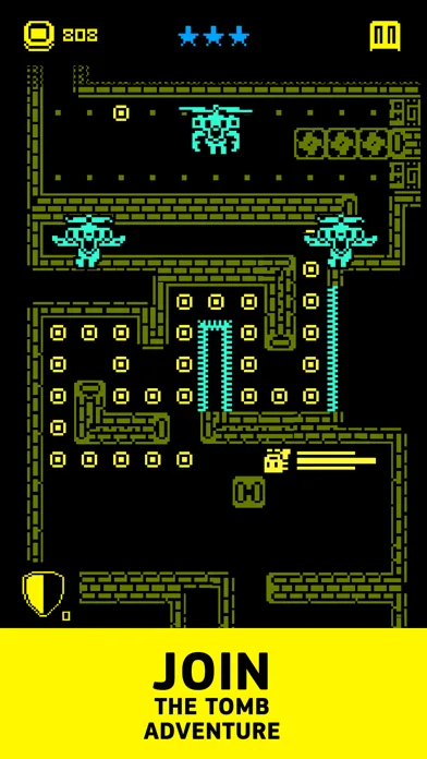 Tomb of the Mask: Pixel Maze screenshot 1